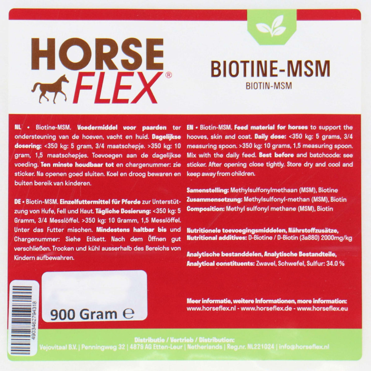 HorseFlex Biotine-MSM Navul