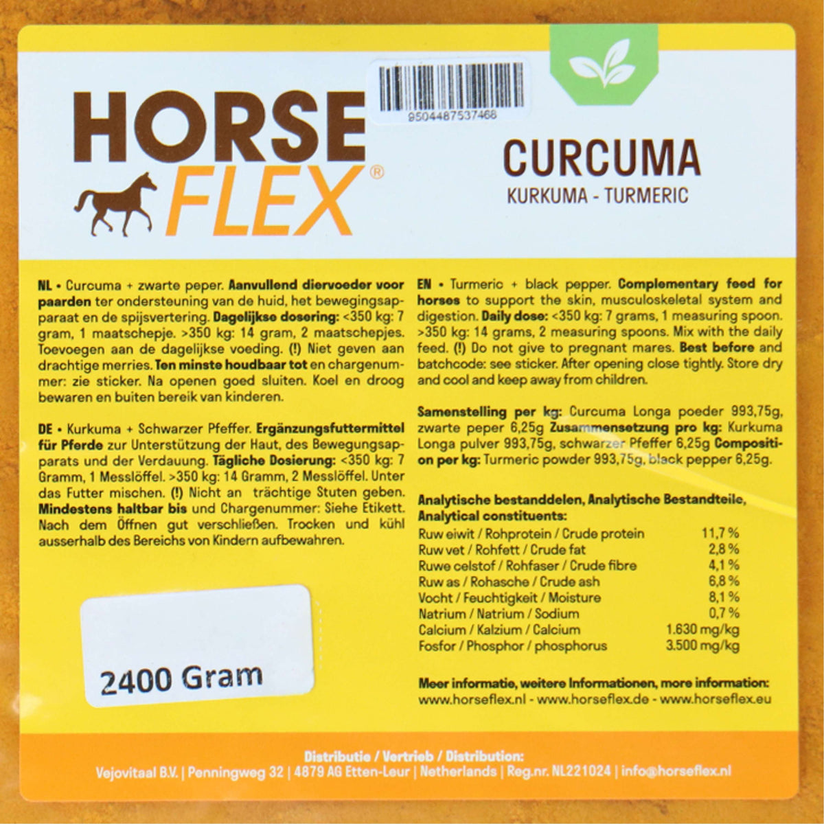 HorseFlex Curcuma Navul