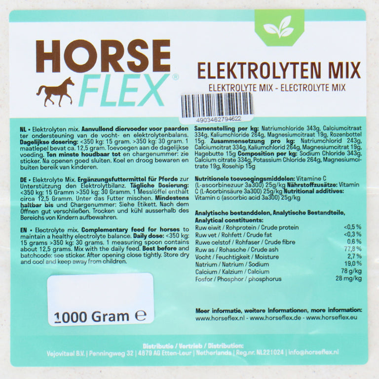 HorseFlex Elektrolytenmix Navul