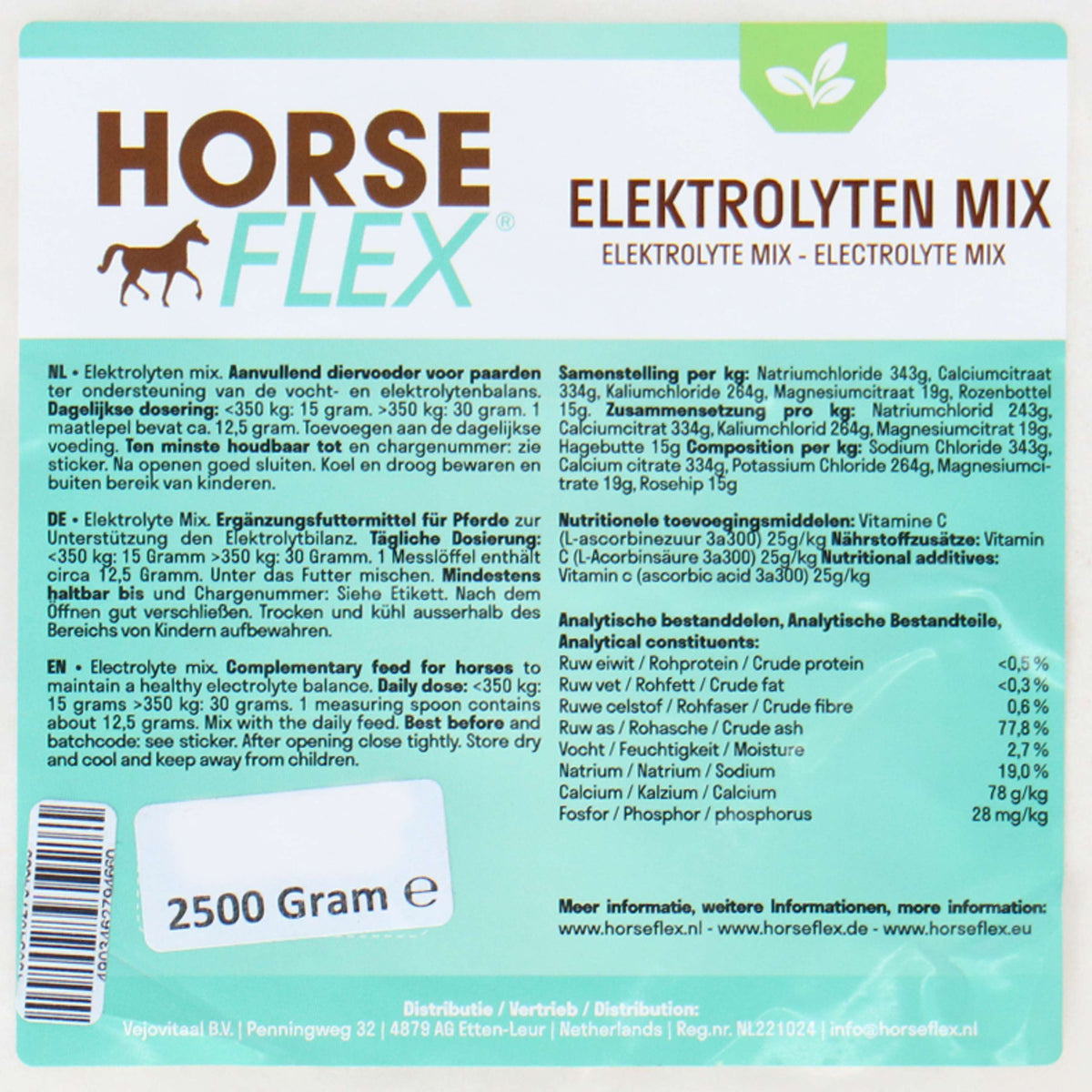 HorseFlex Elektrolytenmix Navul