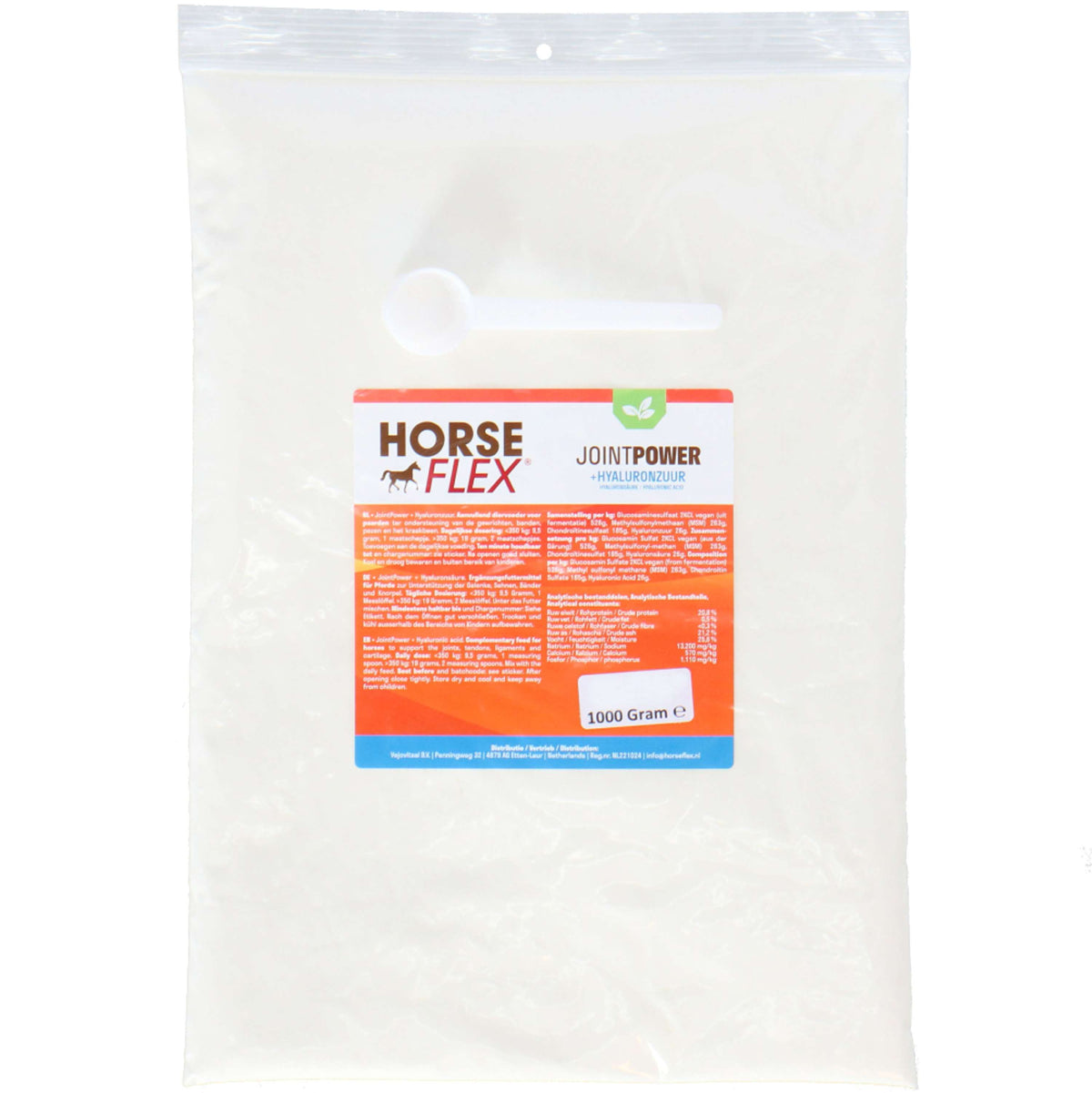 HorseFlex Jointpower + Hyaluronzuur Navul