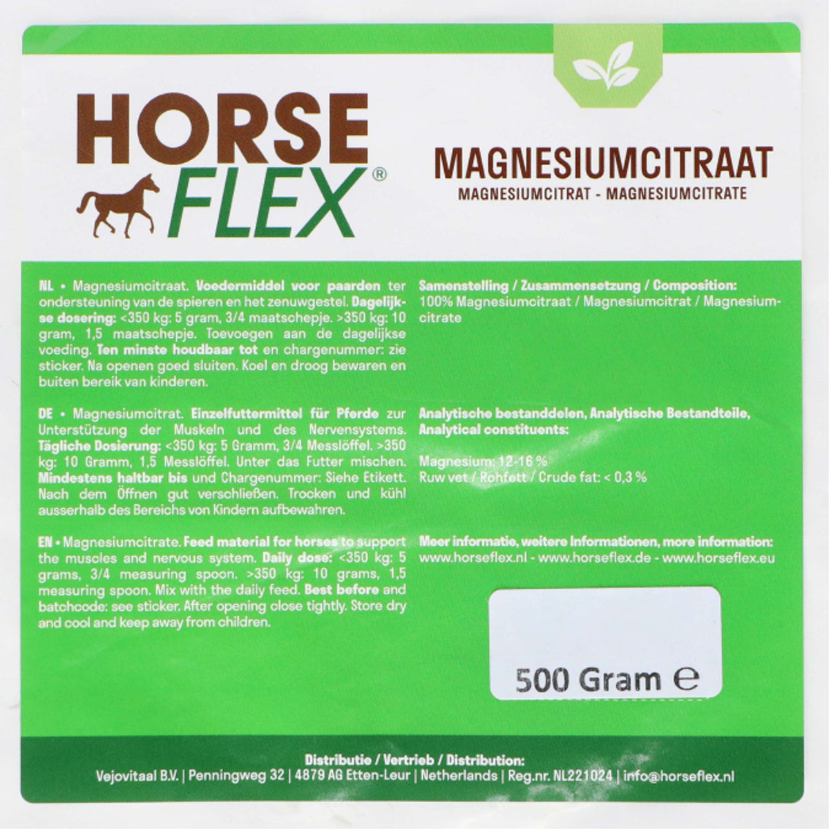 HorseFlex Magnesiumcitraat Navul