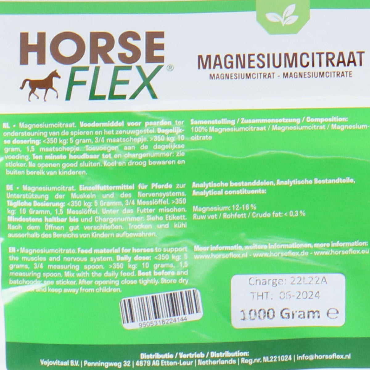 HorseFlex Magnesiumcitraat Navul