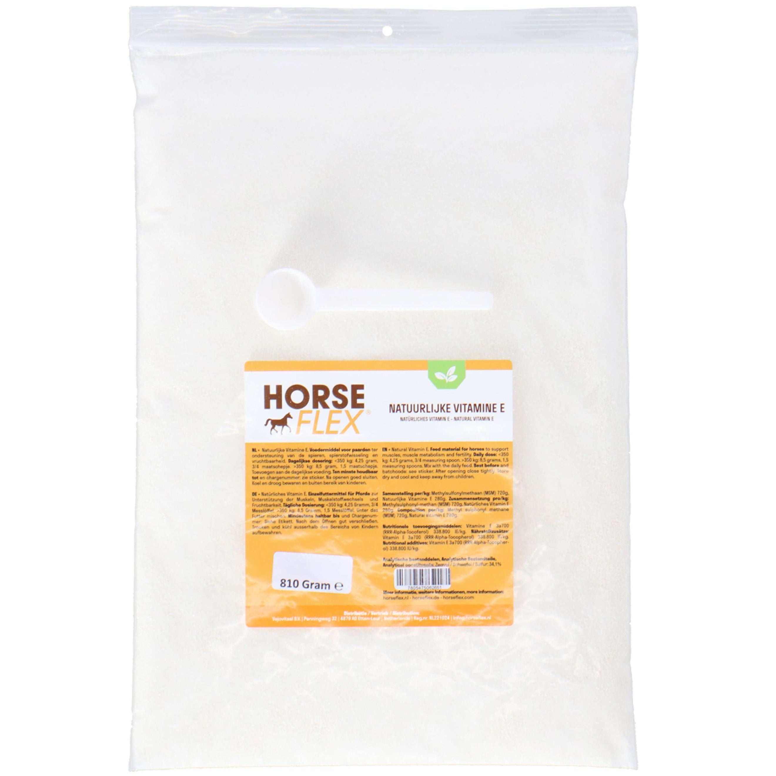 HorseFlex Natuurlijke Vitamine E Navul HorseFlex Natuurlijke Vitamine E Navul