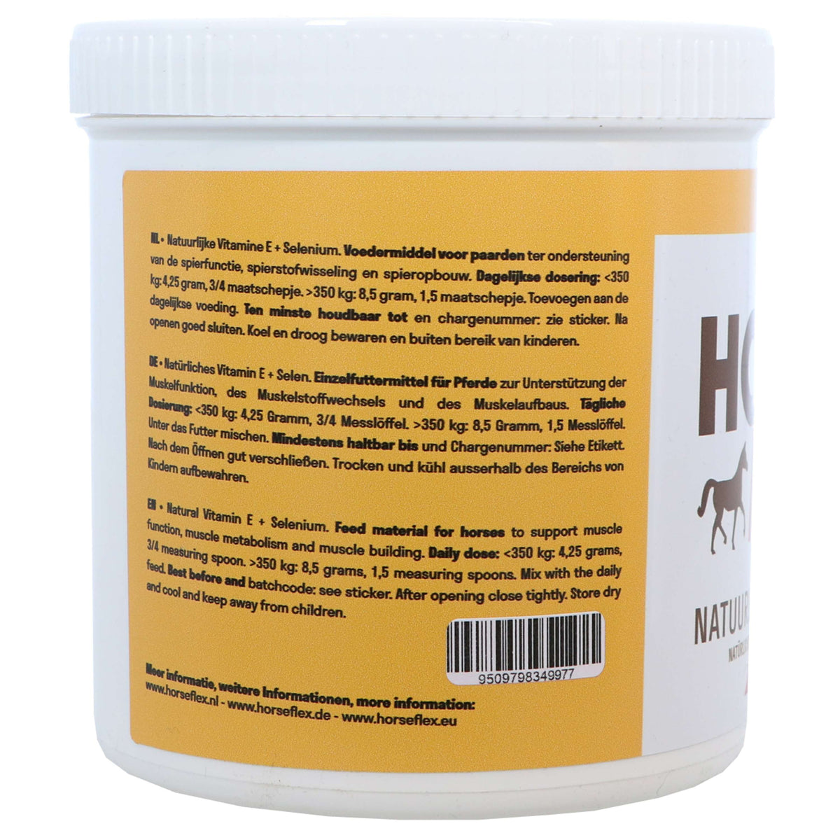 HorseFlex Natuurlijke Vitamine E + Selenium