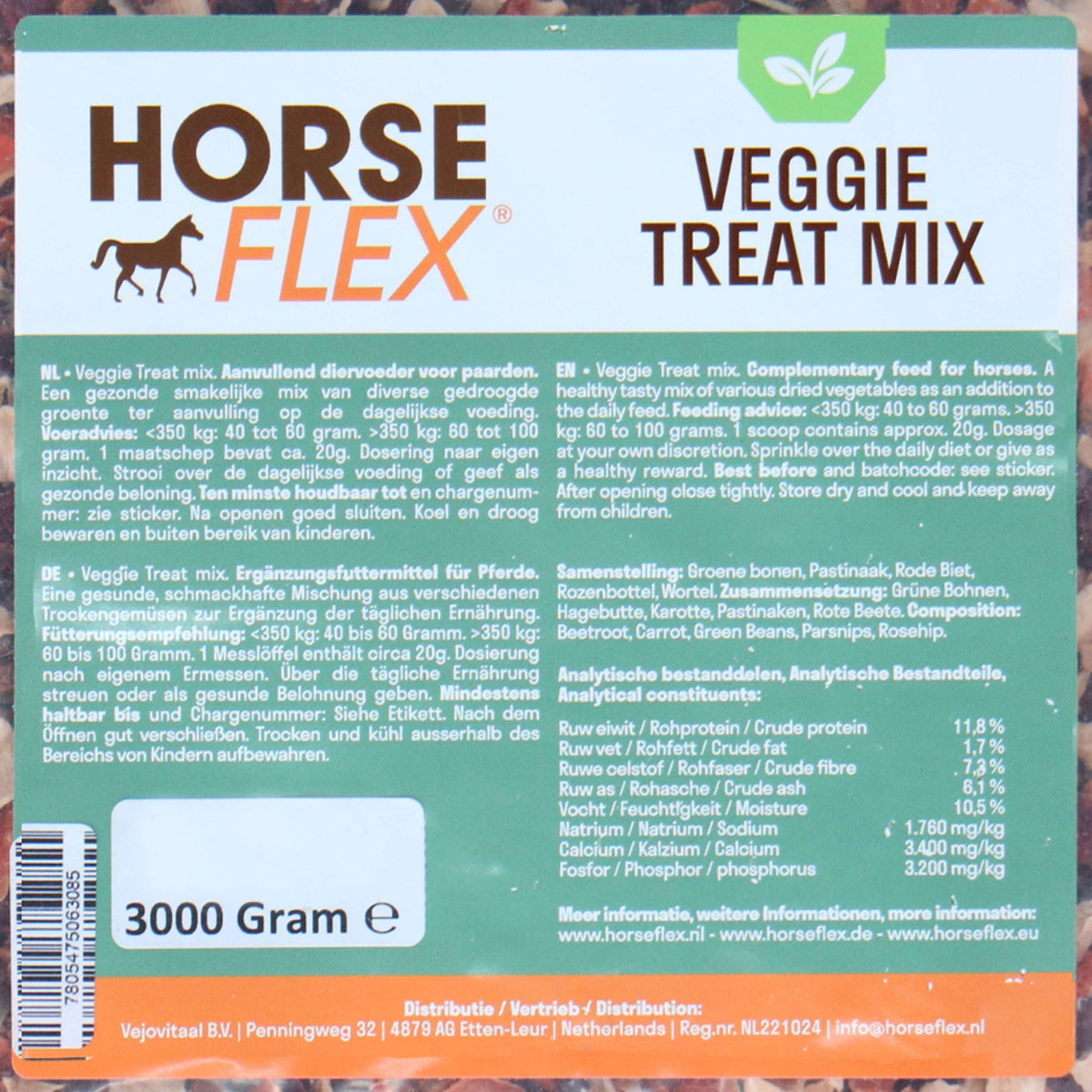 HorseFlex Veggie Treat Mix Navul