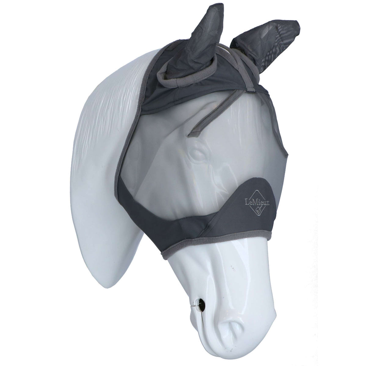 LeMieux Vliegenmasker ArmourShield Pro Half Grijs