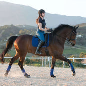 LeMieux Zadeldekje Luxury Square Dressuur Benetton Blue