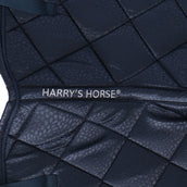 Harry's Horse Zadeldekje Reverso Leopard Veelzijdigheid Navy