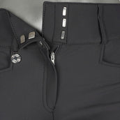 Pikeur Rijbroek Candela Softshell Full Grip Zwart