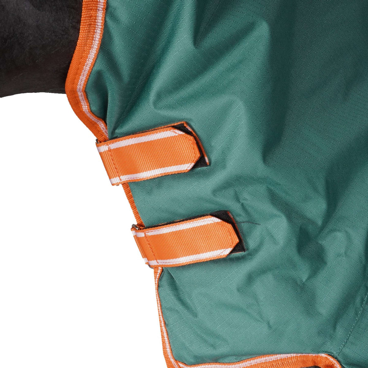 Weatherbeeta Winterdeken Comfitec Tyro Combo Neck Lite 50g Plus Green/Burnt Orange/White