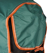 Weatherbeeta Winterdeken Comfitec Tyro Combo Neck Lite Plus Green/Burnt Orange/White