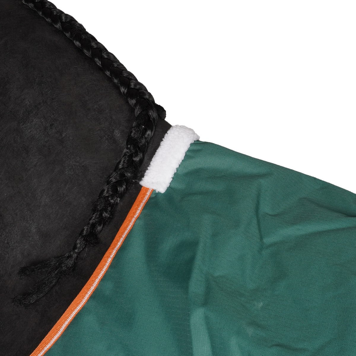 Weatherbeeta Winterdeken Comfitec Tyro Standard Neck Lite Plus Green/Burnt Orange/White