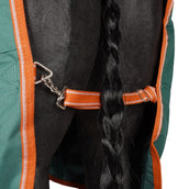 Weatherbeeta Winterdeken Comfitec Tyro Standard Neck Lite Plus Green/Burnt Orange/White