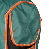 Weatherbeeta Winterdeken Comfitec Tyro Standard Neck Lite Plus Green/Burnt Orange/White