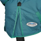 Weatherbeeta Winterdeken Green-Tec Heavy 1200D Afneembare Hals Dragonfly Blue/Bottle Green