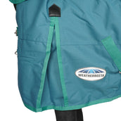 Weatherbeeta Winterdeken Green-Tec Lite Plus 1200D Afneembare Hals Dragonfly Blue/Bottle Green