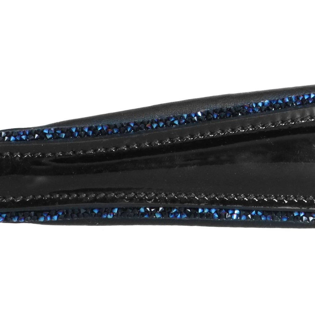 HB Neusriem Showtime Africhting Zwart/Navy Glitter