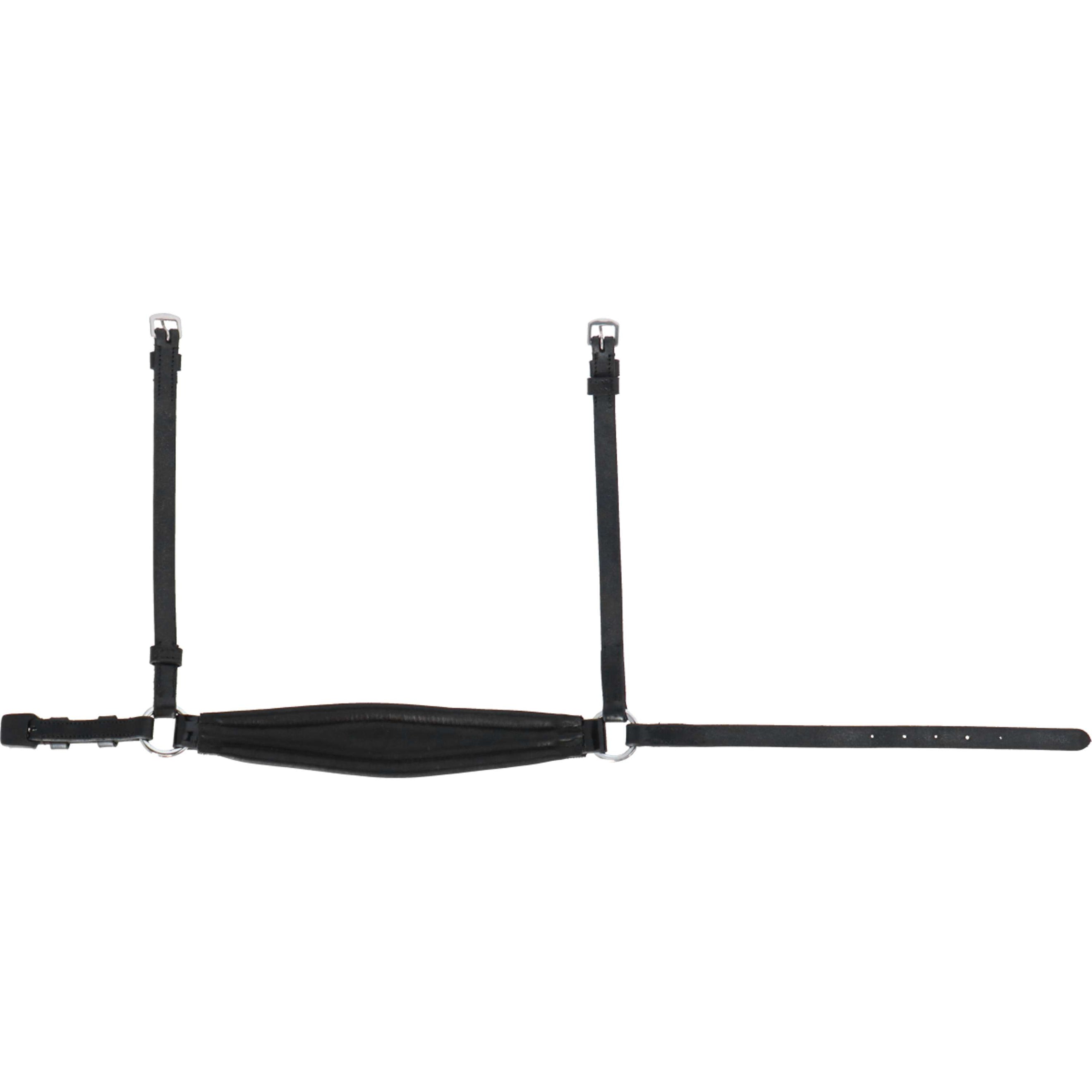 HB Neusriem Showtime Africhting Zwart/Zwart Glitter