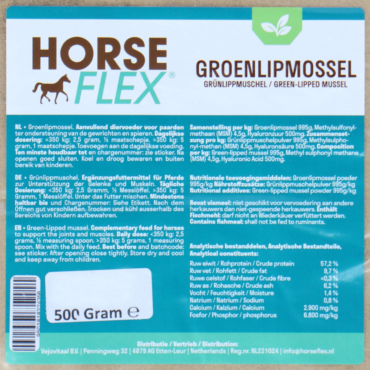 HorseFlex Groenlipmossel Navulling