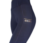 Rebel Pull On Rijlegging Crystal Full grip Navy