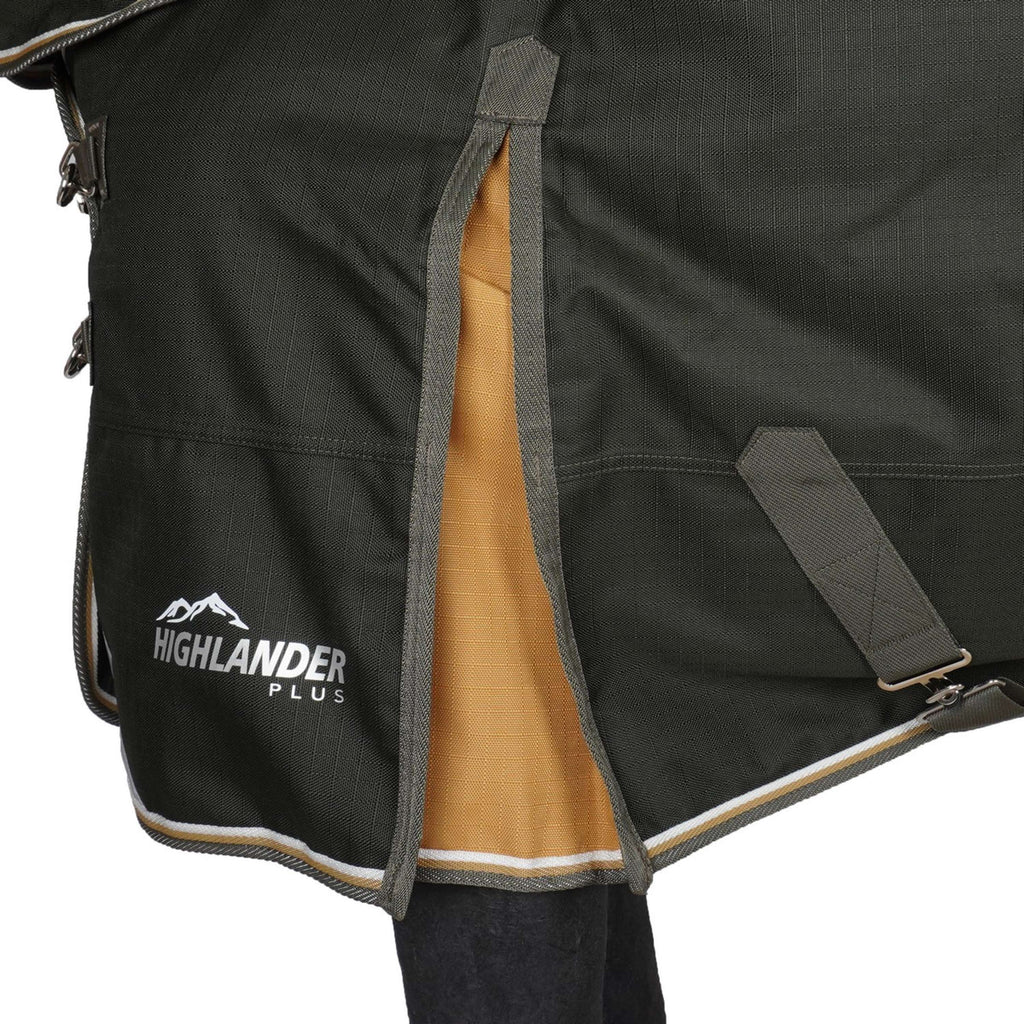 Highlander Plus by Shires Winterdeken Combo 50g Groen