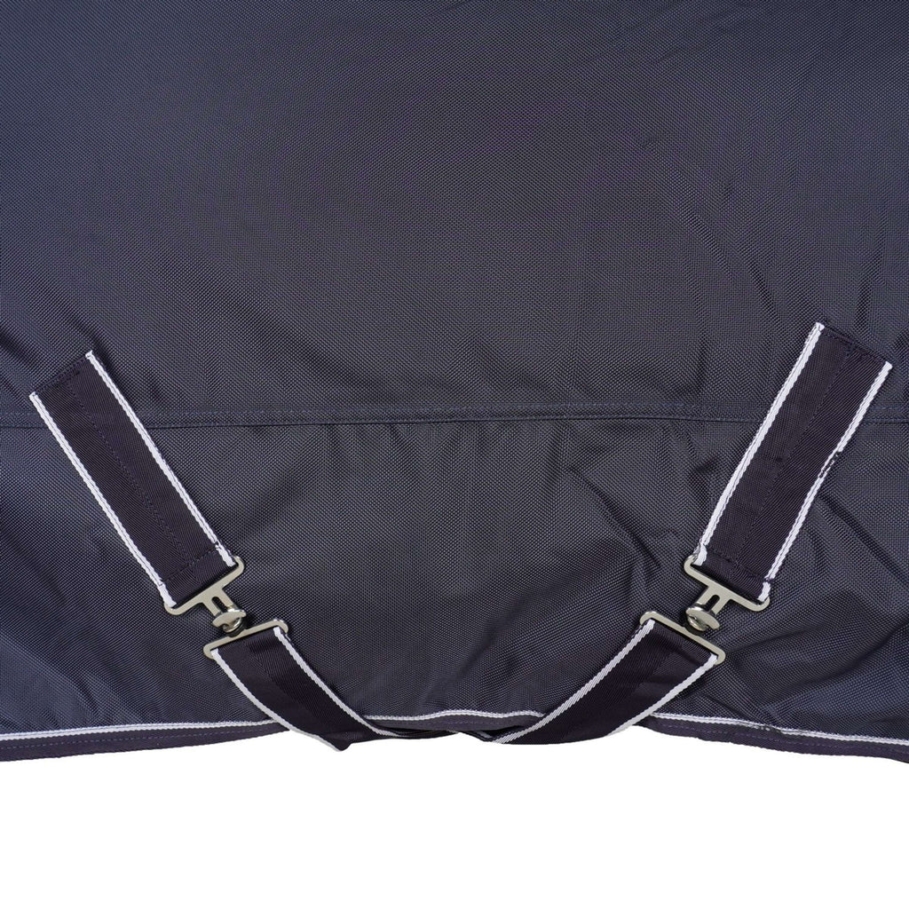 HKM Outdoordeken Premium 1680D 100g met Teddy voering Donkerblauw