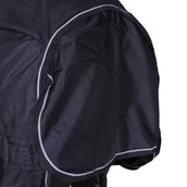 HKM Outdoordeken Premium 1680D 200g met Teddy voering Donkerblauw