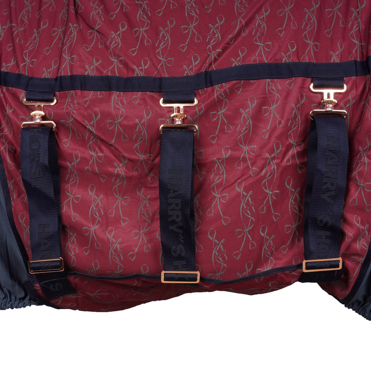 Harry's Horse Vliegendeken Mesh Superior Bordeaux