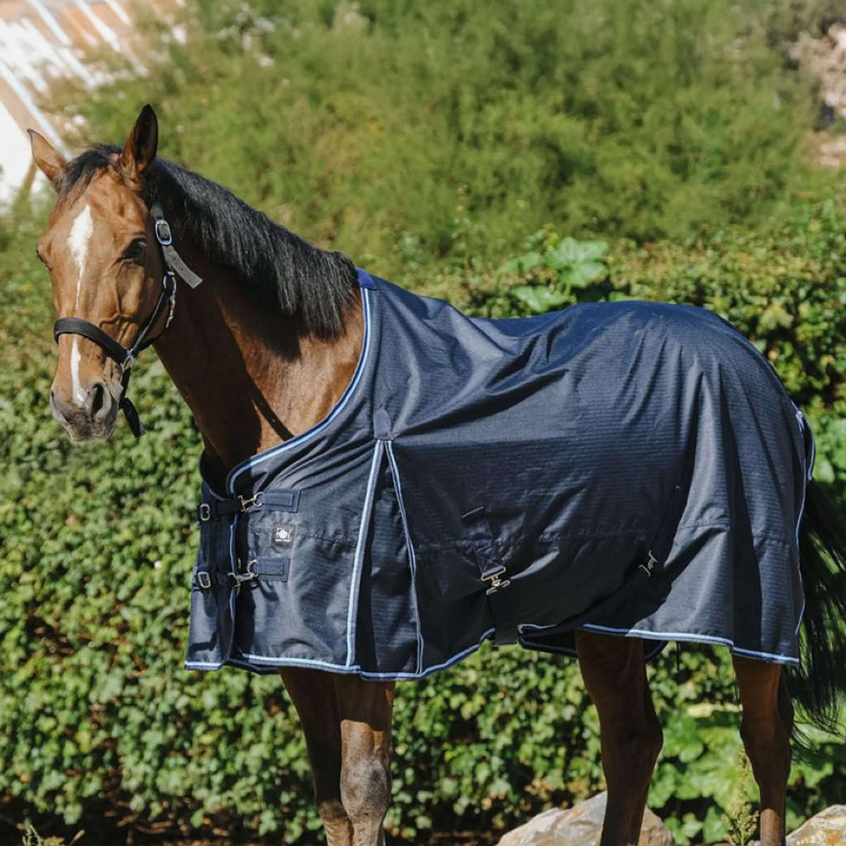 Riding World Outdoordeken ECO EasyClip 600D 0g Navy