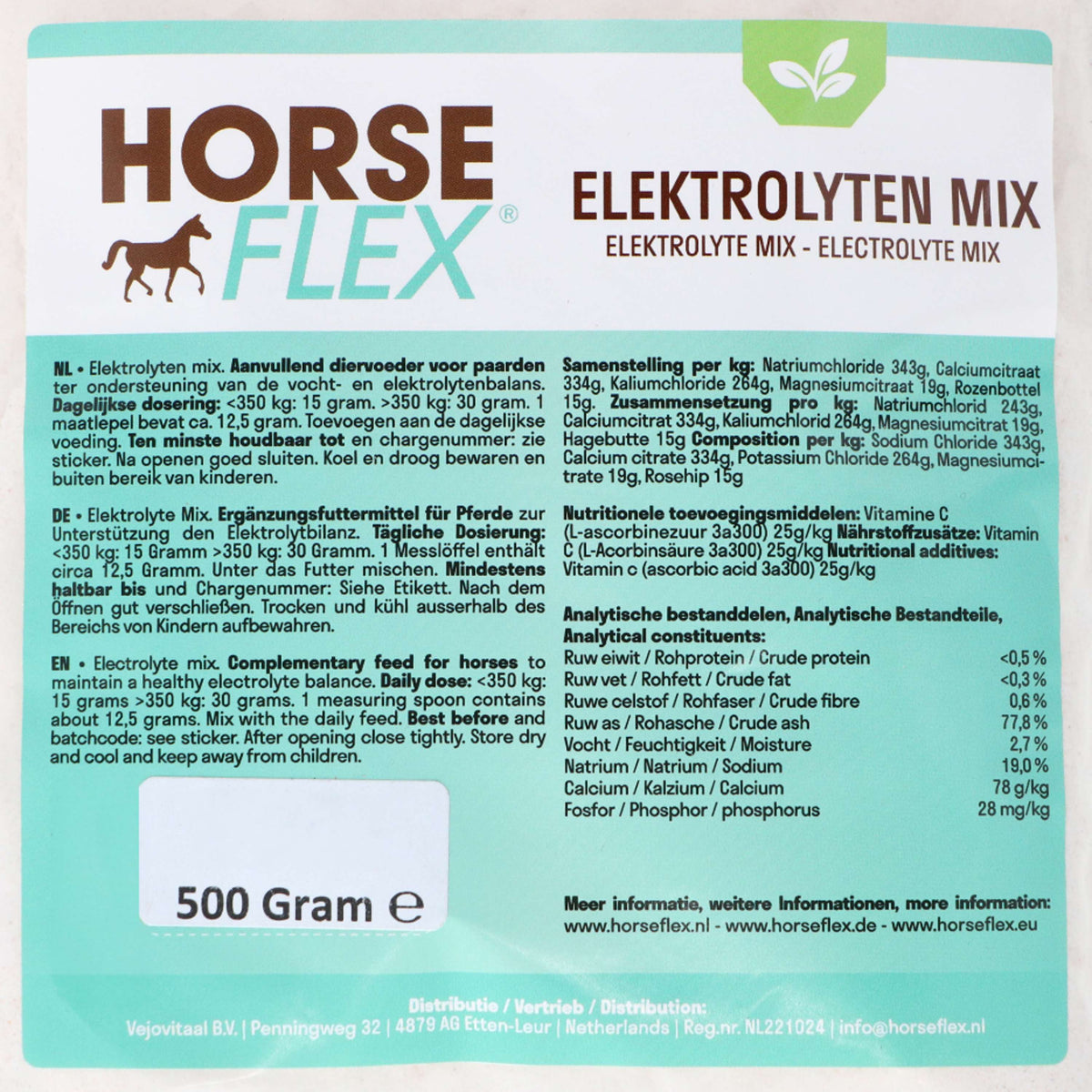 HorseFlex Elektrolyten Mix Navul