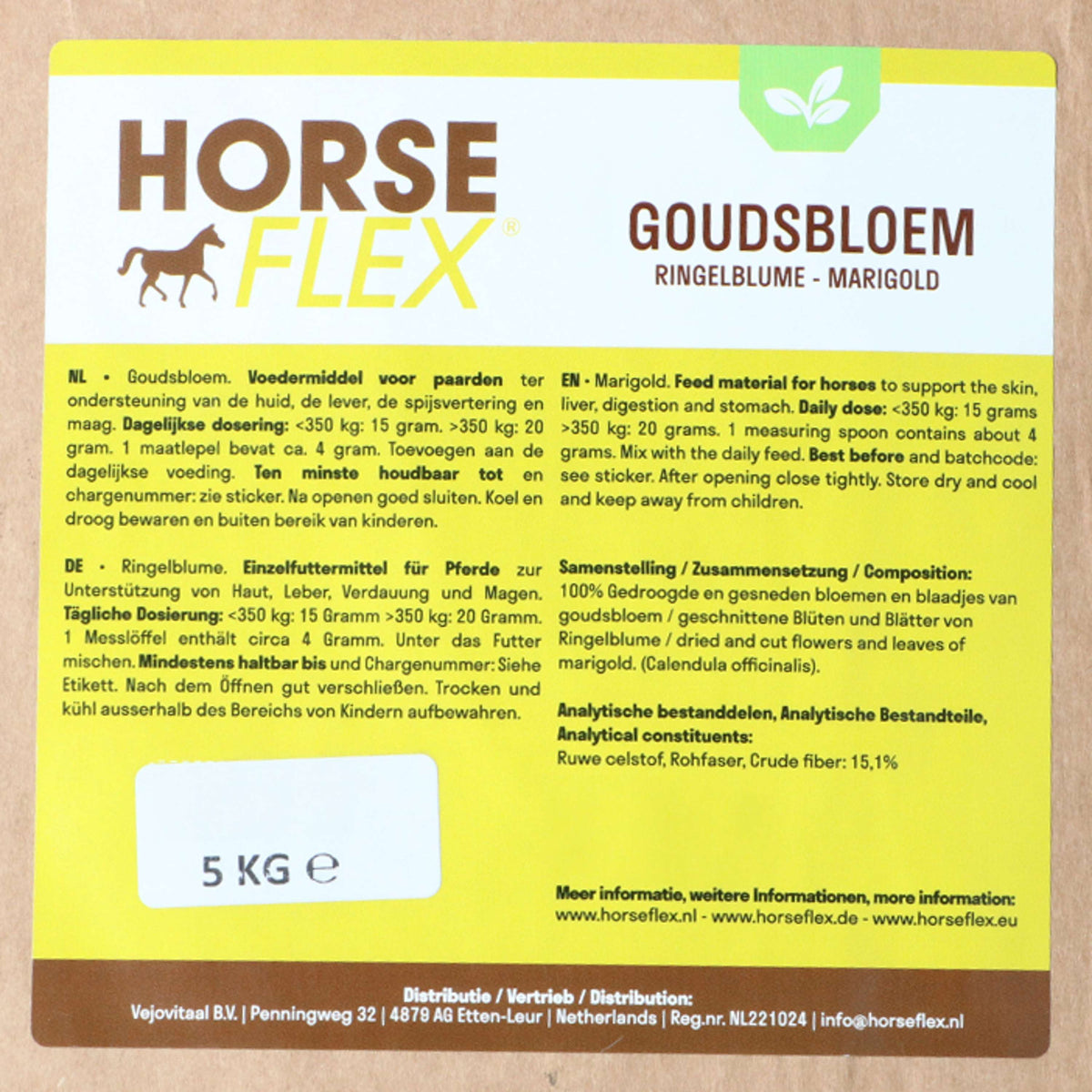 HorseFlex Goudsbloem Navul