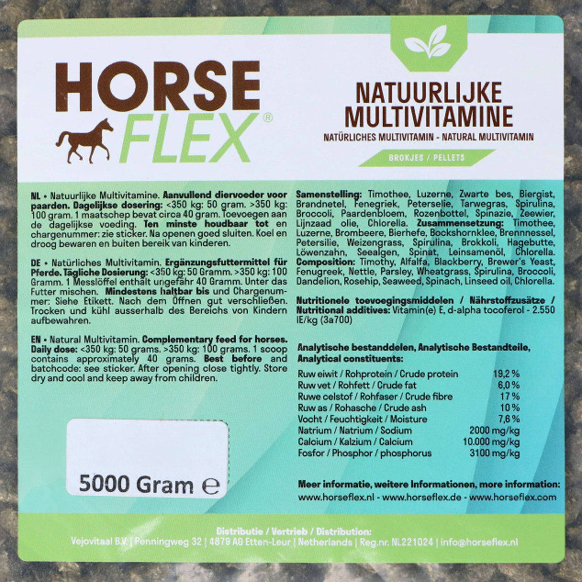 HorseFlex Natuurlijke Multivitamine Navul