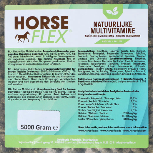 Horseflex Natuurlijke Multivitamine Navul