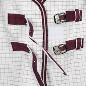 Weatherbeeta Zomerdeken Hybrid Seasons Combo Neck White/Maroon