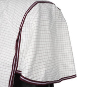 Weatherbeeta Zomerdeken Hybrid Seasons Combo Neck White/Maroon