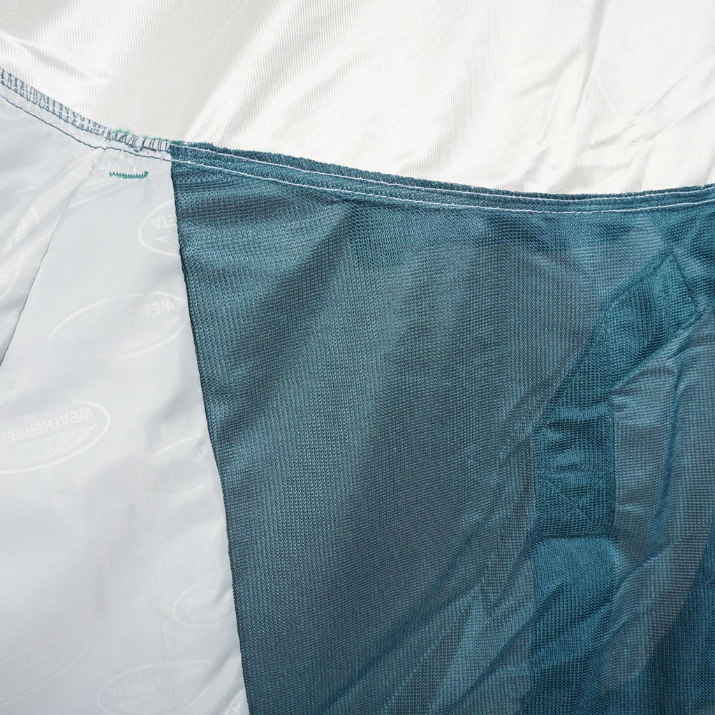 WeatherBeeta Vliegendeken ComFiTec Green-Tec Airflow Mesh Combo Neck White/Dragonfly Blue