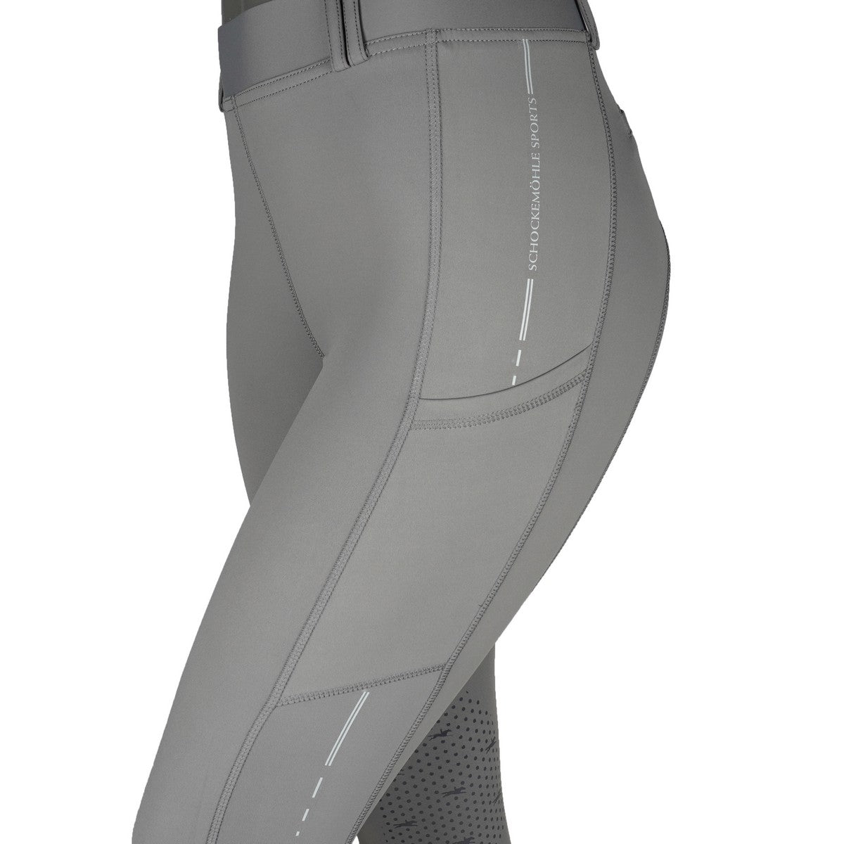 Schockemöhle Rijlegging New Pocket Knie Grip Slate Grey