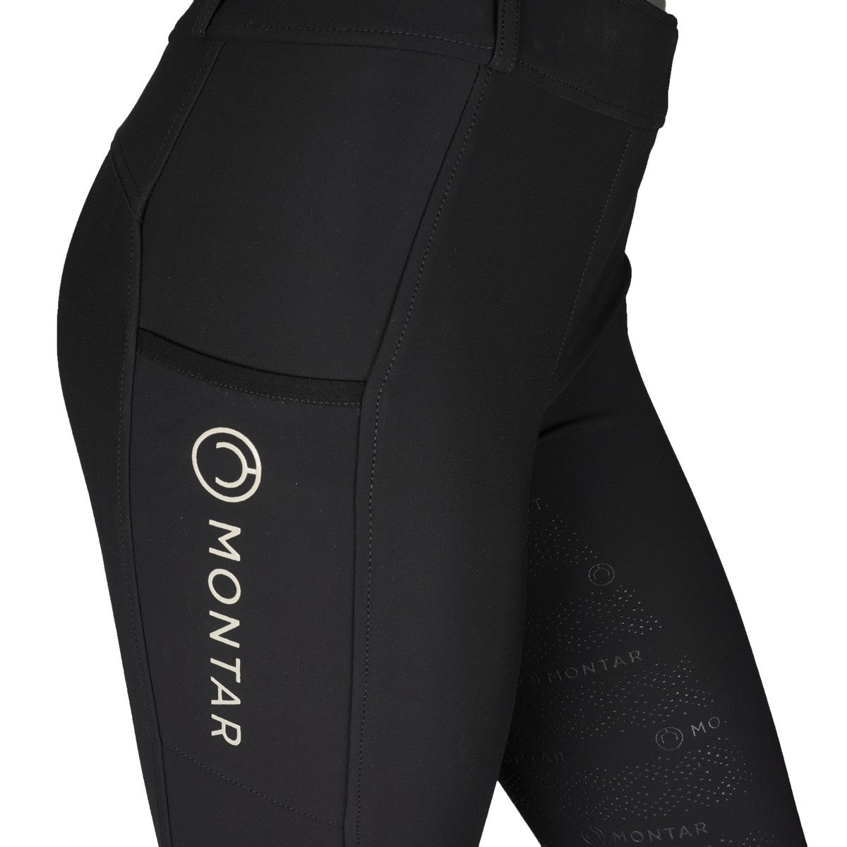 Montar Rijlegging MoMacy Highwaist Full Grip Zwart