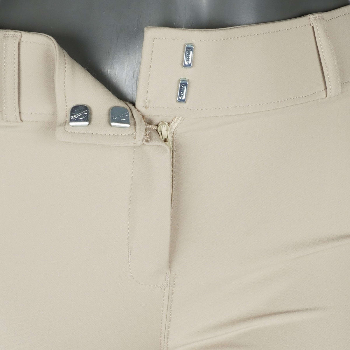 Rebel Rijbroek Highwaist Thigh Pocket Full Grip Beige