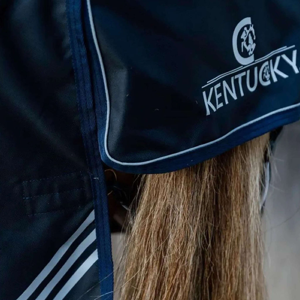 Kentucky Turnout Rug All Weather Comfort Waterproof 0g  Navy