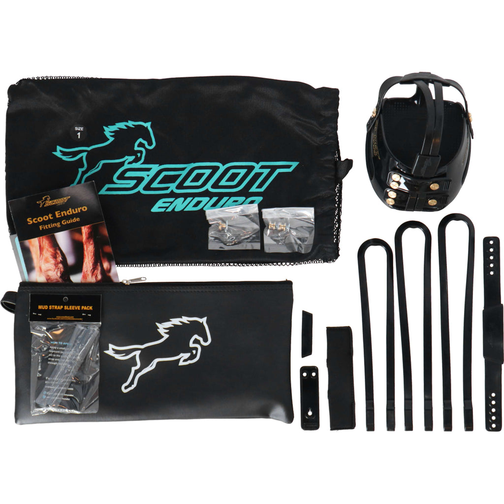 Scoot Boot Hoefschoen Enduro Single Zwart