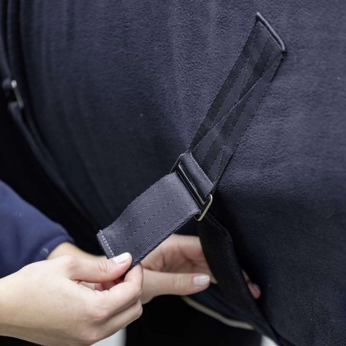 RugBe by Covalliero Fleecedeken Royal Graphite