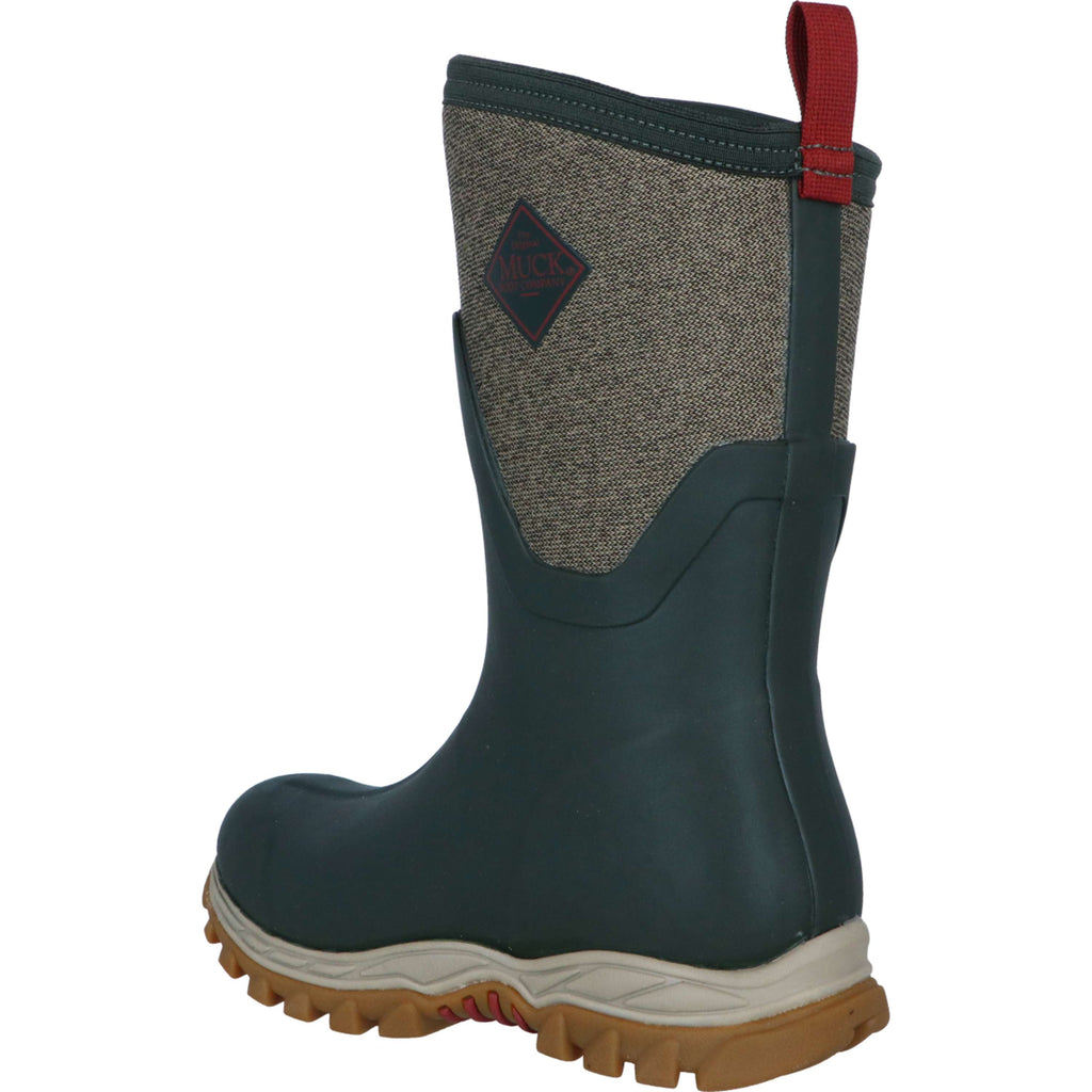 Muck Boot Arctic Sport II Mid Dames Olive/Tweed