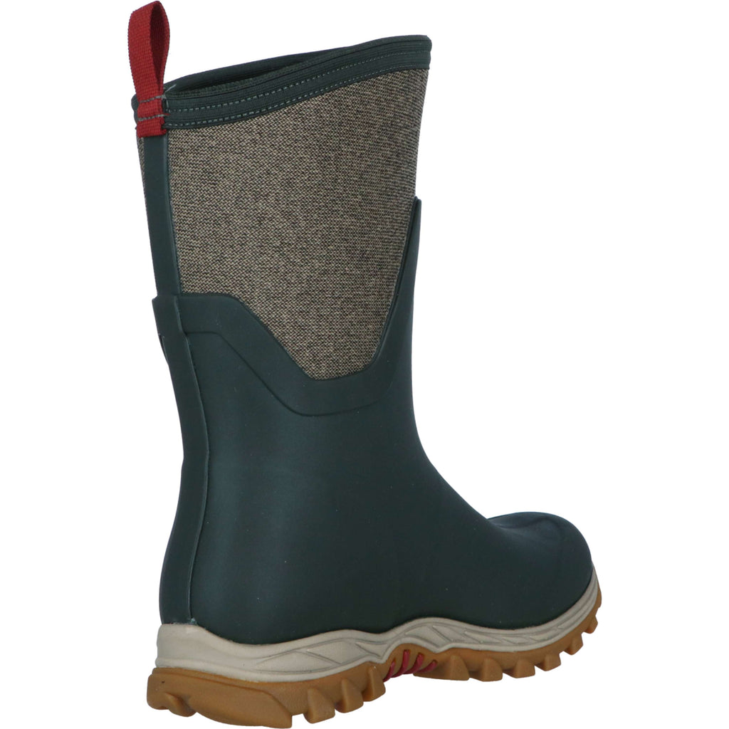 Muck Boot Arctic Sport II Mid Dames Olive/Tweed