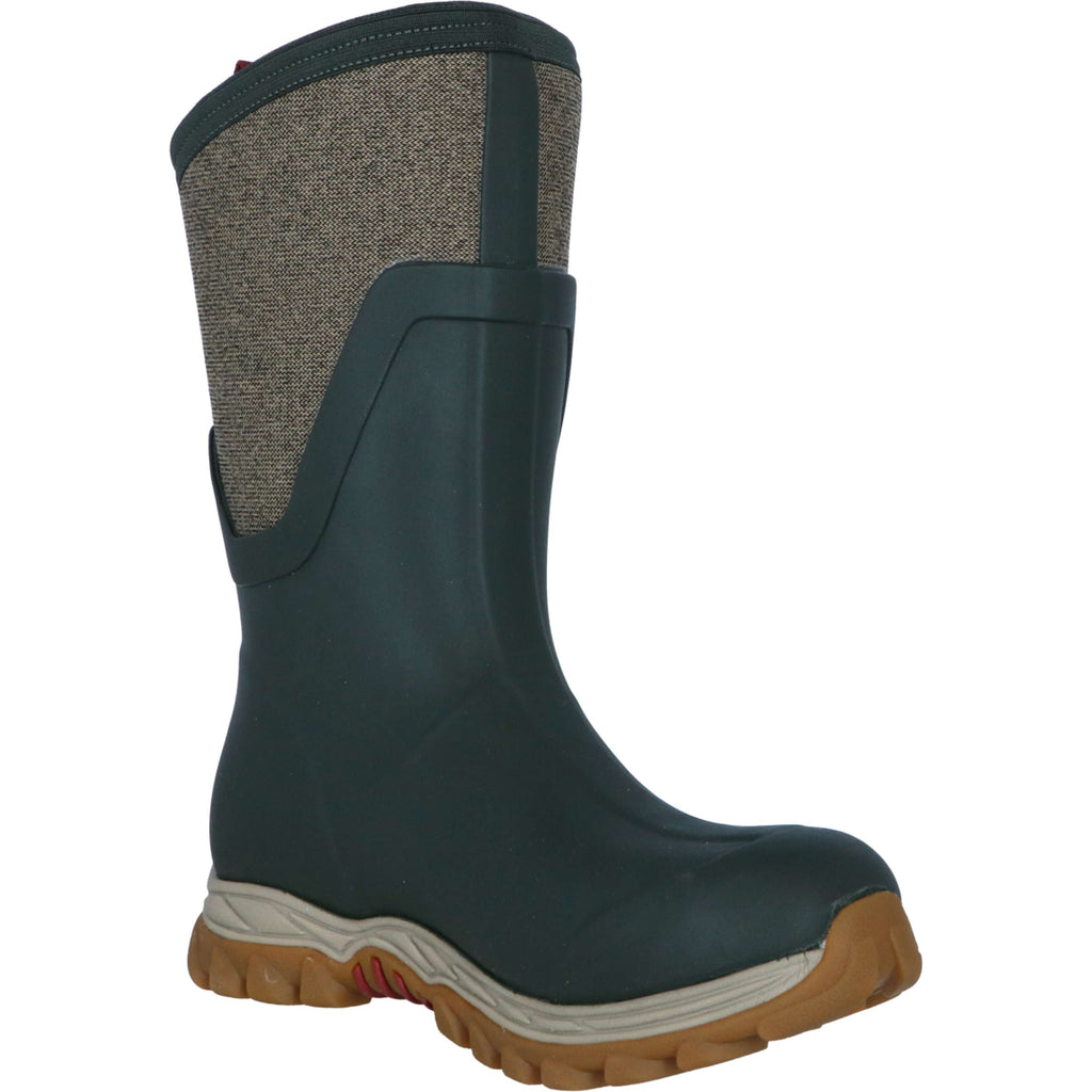 Muck Boot Arctic Sport II Mid Dames Olive/Tweed