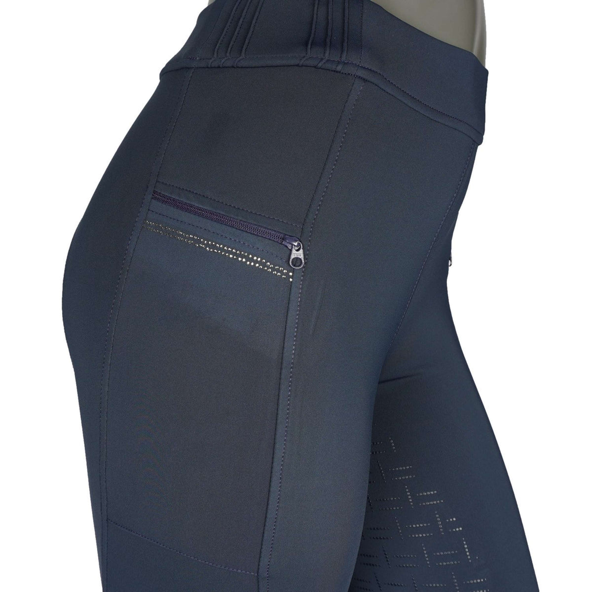 Montar Rijlegging MoRosie Crystals Junior Full Grip Dark Navy