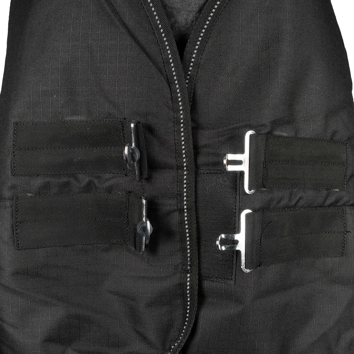 Waldhausen Outdoordeken Nordic High Neck 200g Zwart