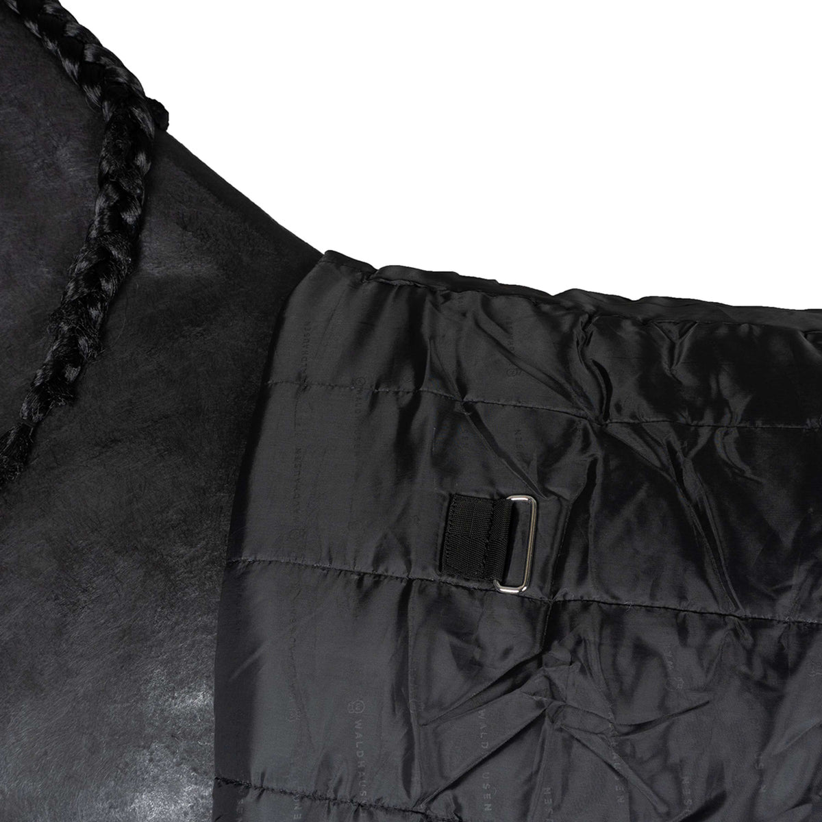 Waldhausen Outdoordeken Nordic High Neck 200g Zwart