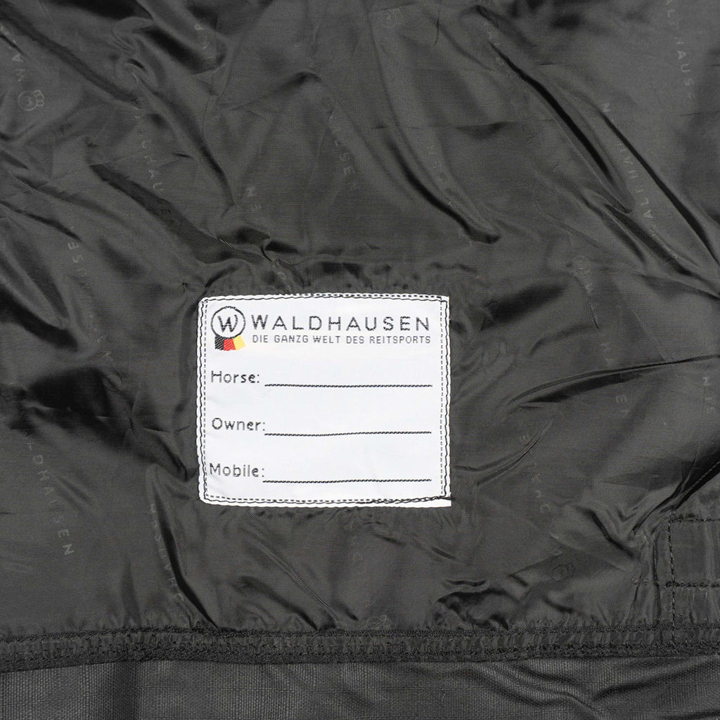 Waldhausen Outdoordeken Nordic High Neck Light 0g Zwart